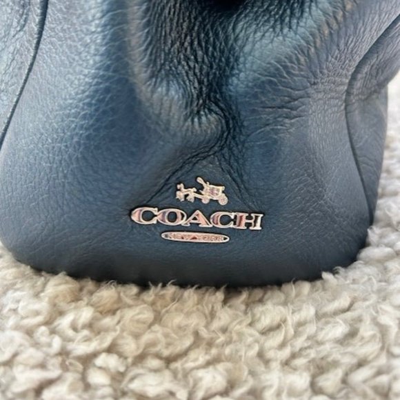 Coach Edie 31 Green Leather Hobo Shoulder Bag - Picture 2 of 6